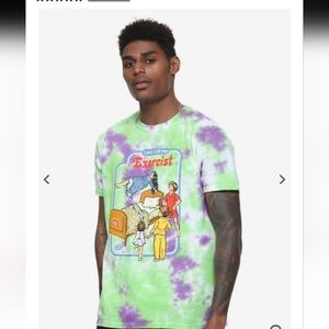 Let's Call The Exorcist Acid Wash T-Shirt By Steven Rhodes Hot Topic Exclusive